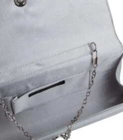 Clutch Twiggy - Zilver -Hexagona winkel 037c9b7daa714645b3090b874404ab76