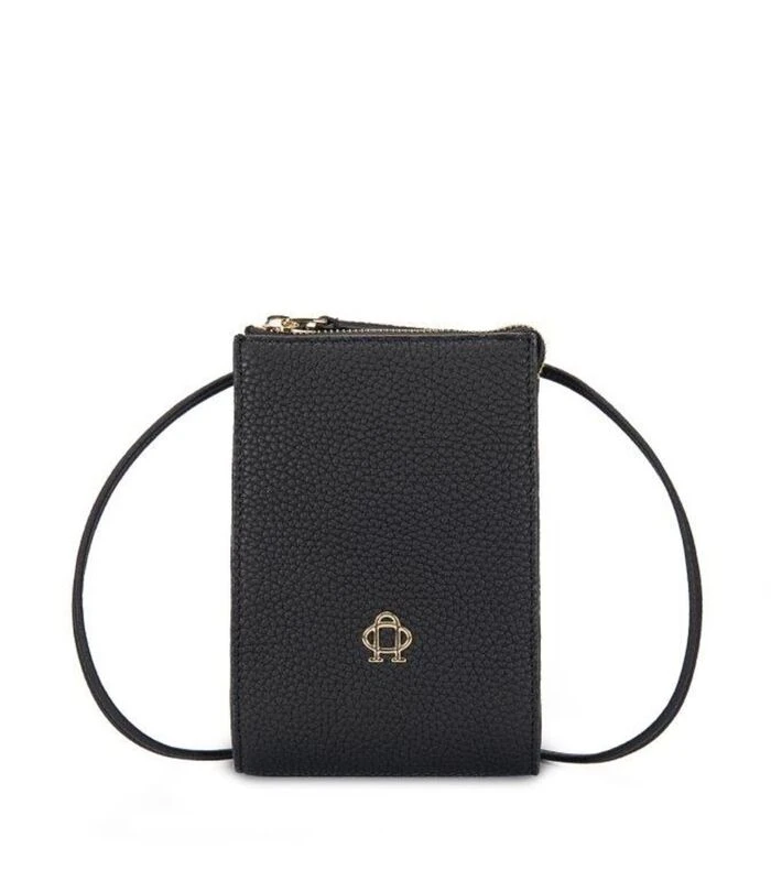 Lederen Handtas Anouk Zwart 1 Lederen Handtas Anouk Zwart