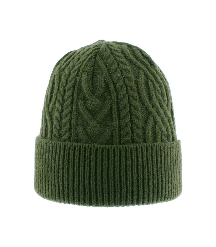 Effen Gedraaide Muts Met Omslag EDMOND 115 2 Effen Gedraaide Muts Met Omslag EDMOND 115 - Afbeelding 2