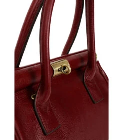 Hexagona Handtas 2 Handgreep In Kalfsleder RÉPUBLIQUE -Hexagona winkel 0486320c2a0c4b3e8a54452a04869505