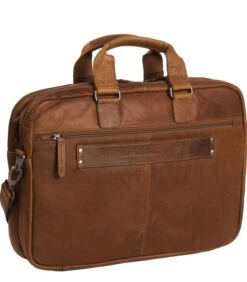 The Chesterfield Brand Samual Business Bag Cognac -Hexagona winkel 048ab5a0f5c54803a61587eb667f2e6f