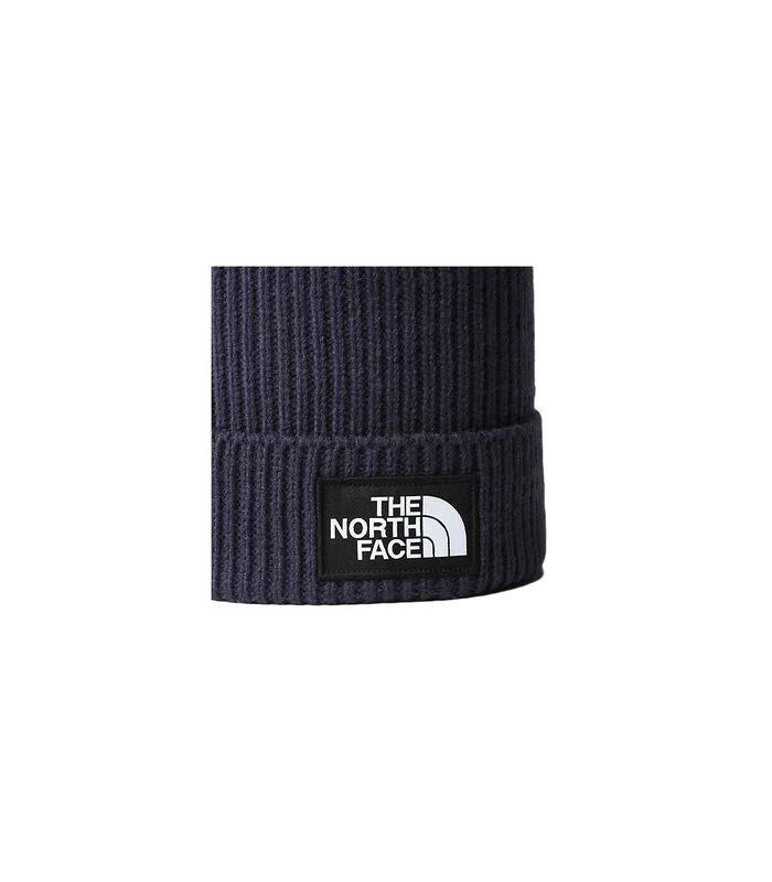 The North Face TNF Logo Box Cuffed Blauw Cap 4 The North Face TNF Logo Box Cuffed Blauw Cap - Afbeelding 4