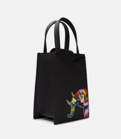 Zoë Mini -tas Met De Hand Geschilderde Olifant Zwart 6 Zoë Mini -tas Met De Hand Geschilderde Olifant Zwart -Hexagona winkel 0932b54f0ba14c688a6bdb7b464cf07d