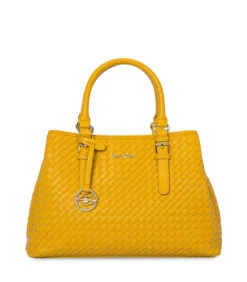 Handtas Geel