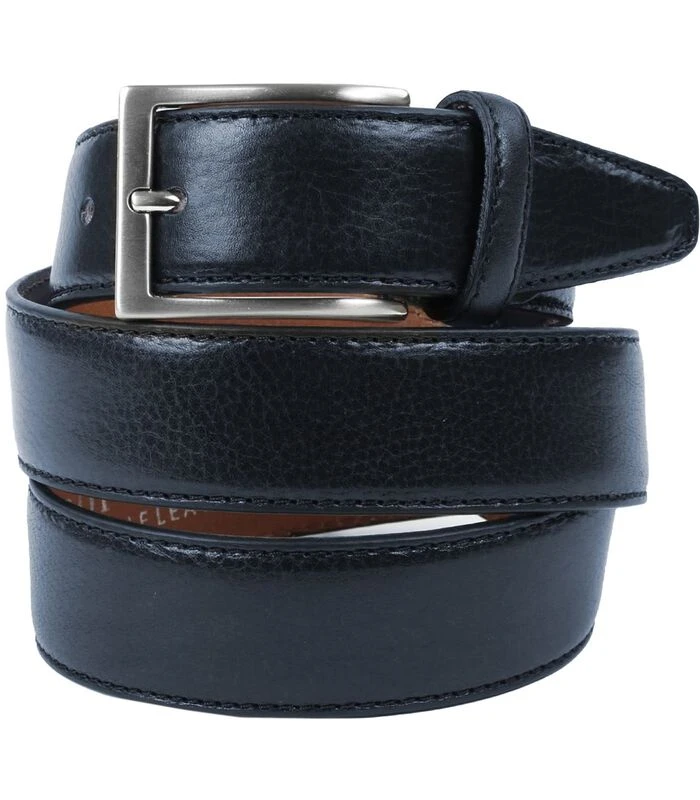 Profuomo Riem Leer Donker Blauw 1 Profuomo Riem Leer Donker Blauw