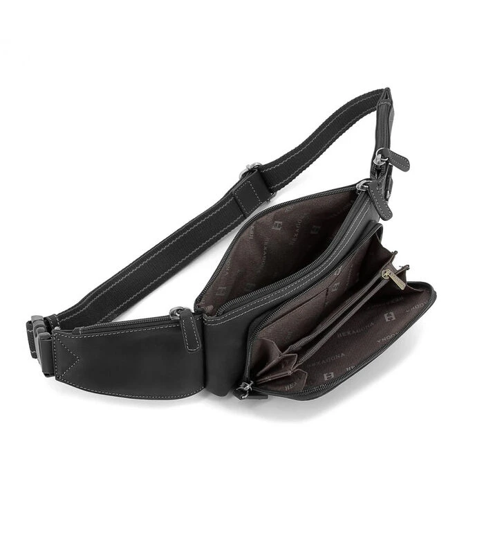 Hexagona Heuptas In Kalfsleder FÉLIN 4 Hexagona Heuptas In Kalfsleder FÉLIN - Afbeelding 4