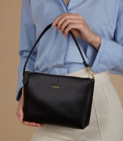 Guess Katey Handtas Zwart HWWH87-69220-BLA -Hexagona winkel 0d05c4f1f0674f358d5d6916055ca551