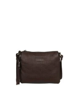 Cracky Crossbody Tas - Donker Bruin