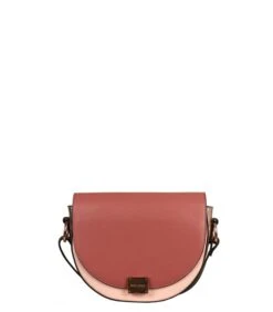Emy Half Moon Bag - Koraalrood