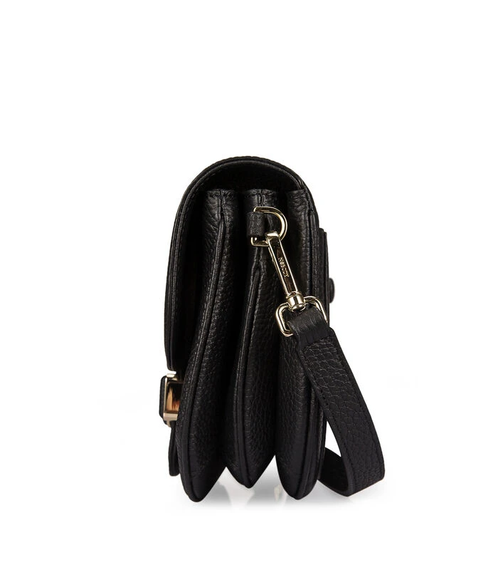 Lederen Handtas Eva Zwart 3 Lederen Handtas Eva Zwart - Afbeelding 3