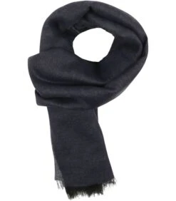 Heren Sjaal Vlak Zwart 21-06