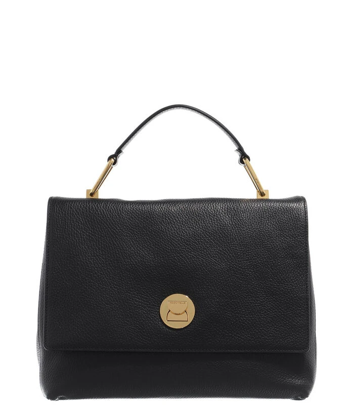 Coccinelle Liya Handtas Zwart E1MD0180101001 1 Coccinelle Liya Handtas Zwart E1MD0180101001