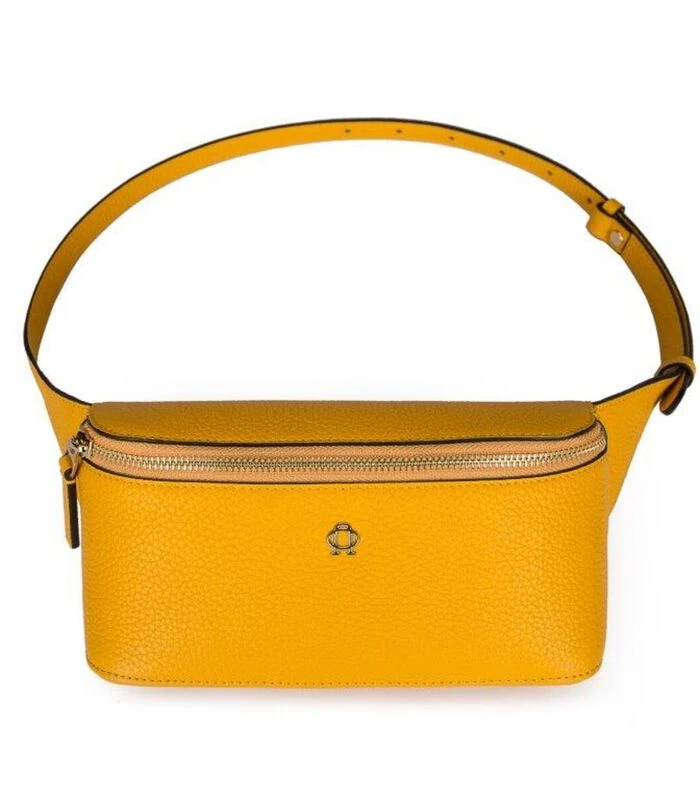 Lederen Heuptas Famke Geel 1 Lederen Heuptas Famke Geel
