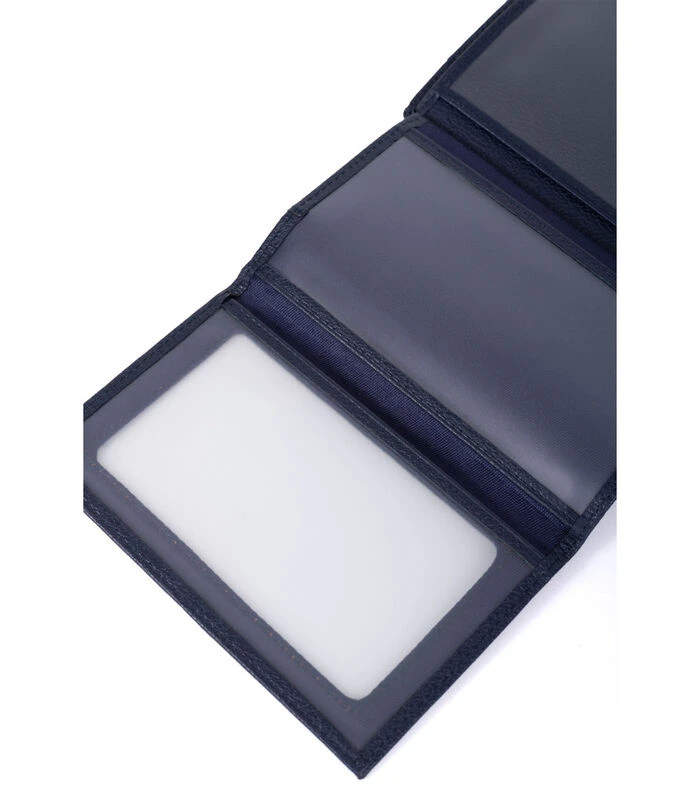 Hexagona Portefeuille Europees Formaat In Kalfsleder DUO 4 Hexagona Portefeuille Europees Formaat In Kalfsleder DUO - Afbeelding 4