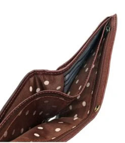 Portemonnee Bruin Leer - Skim Proof -Hexagona winkel 1bb4eabab59c4065828ba30fa5b7c181