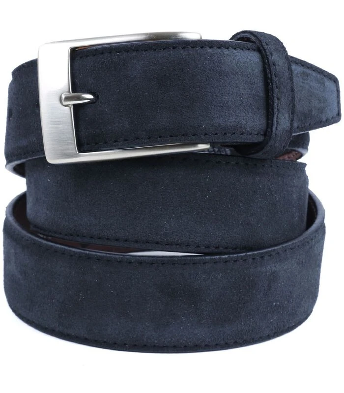 Profuomo Riem Suede Donker Blauw 1 Profuomo Riem Suede Donker Blauw