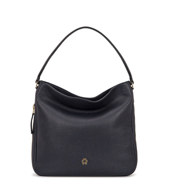 Lederen Handtas Jody Zwart 1 Lederen Handtas Jody Zwart