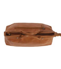 Helsinki Schoudertas Cognac C48.116231 -Hexagona winkel 1df9b461d9674f26a94d19b3976e5fb1