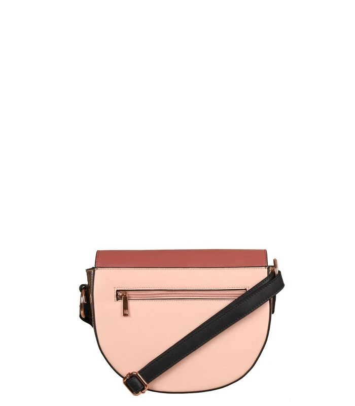 Emy Half Moon Bag - Koraalrood 3 Emy Half Moon Bag - Koraalrood - Afbeelding 3