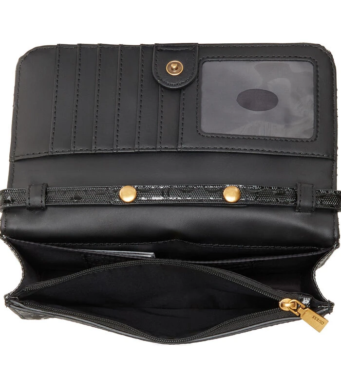 Guess Candace Clutch Zwart SWGB86-59410-BLA 5 Guess Candace Clutch Zwart SWGB86-59410-BLA - Afbeelding 5