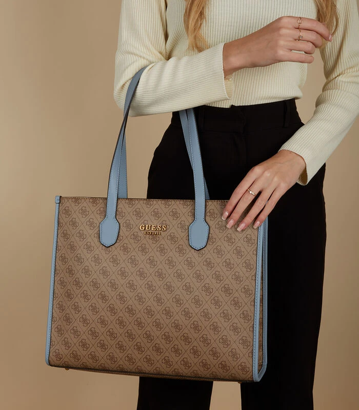 Guess Silvana Shopper Beige HWSN86-65240-LLT 2 Guess Silvana Shopper Beige HWSN86-65240-LLT - Afbeelding 2