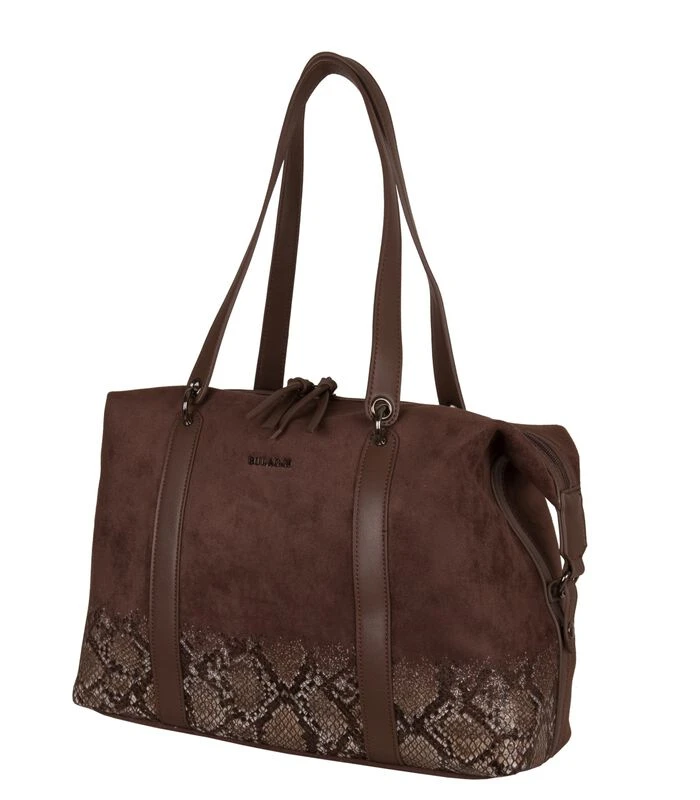Snake Duffle Bag - Donker Bruin 2 Snake Duffle Bag - Donker Bruin - Afbeelding 2