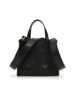 Guess Mini Tote Bag Femme Katey Perf -Hexagona winkel 2059b13bed00436bb0f86bf944a846a2