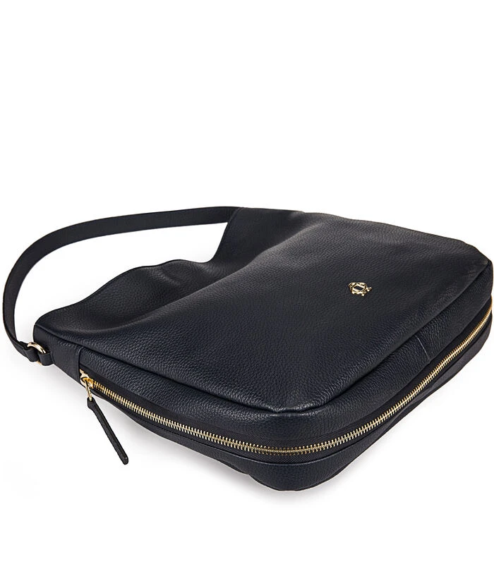 Lederen Handtas Jody Zwart 2 Lederen Handtas Jody Zwart - Afbeelding 2