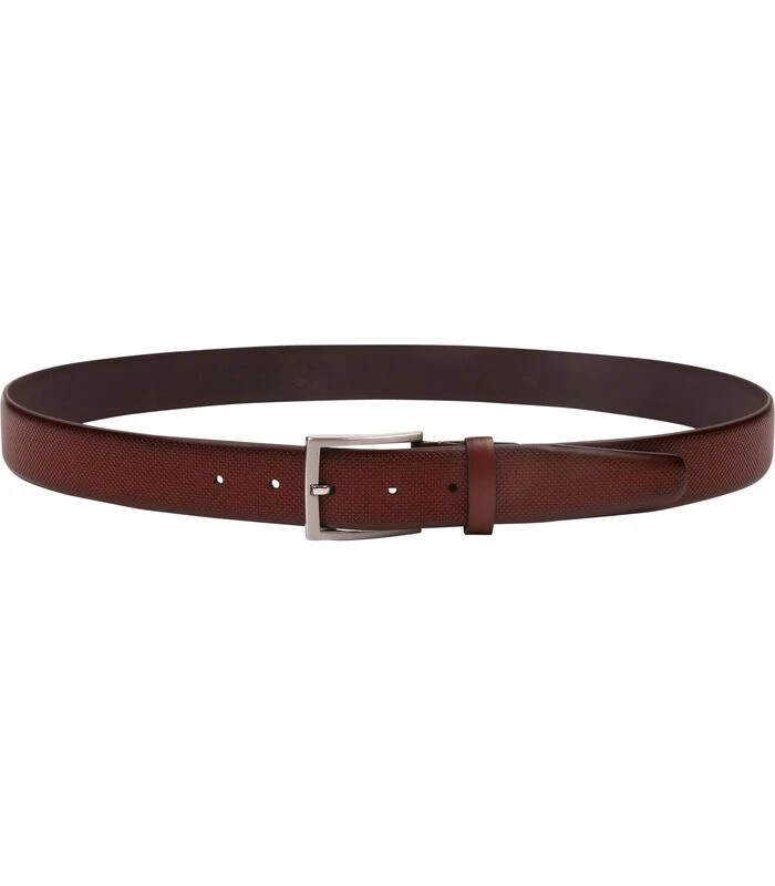 Riem Structuur Leer Cognac 3 Riem Structuur Leer Cognac - Afbeelding 3