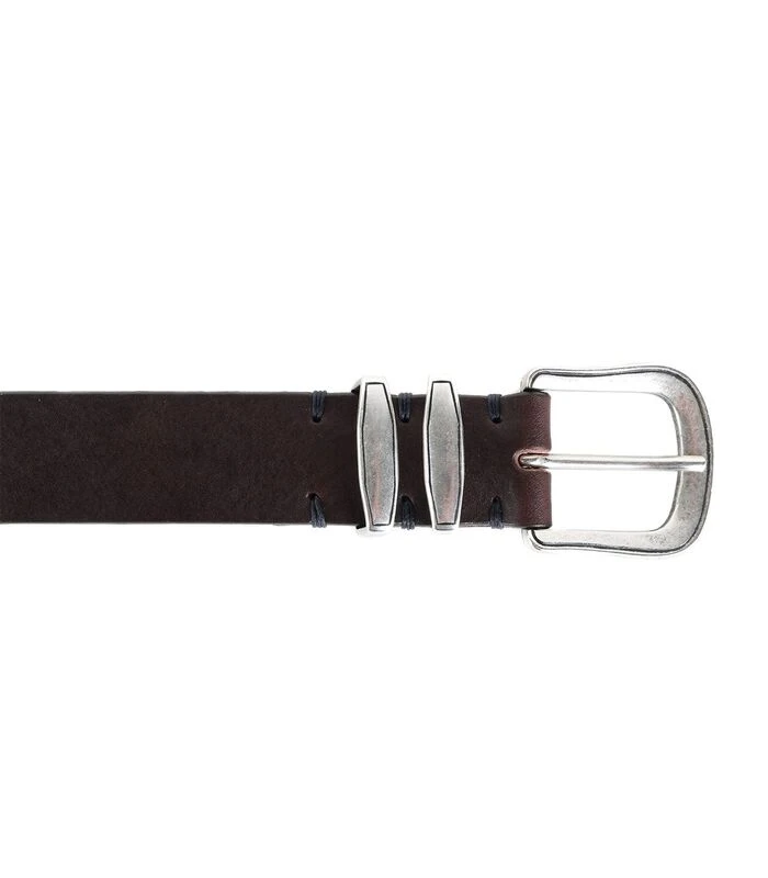Profuomo Leren Riem Paris Bruin 2 Profuomo Leren Riem Paris Bruin - Afbeelding 2