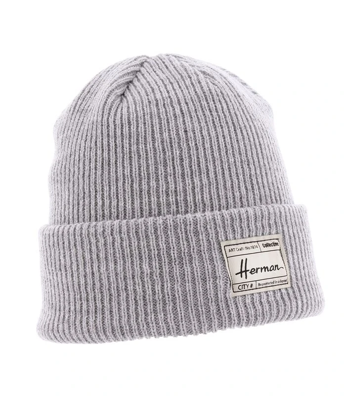 Effen Geribde Muts Met Revers EDMOND 057 1 Effen Geribde Muts Met Revers EDMOND 057