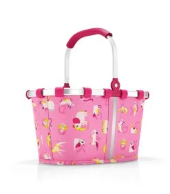 Reisenthel Carrybag XS Kids - Boodschappenmand - Cats&Dogs Roze
