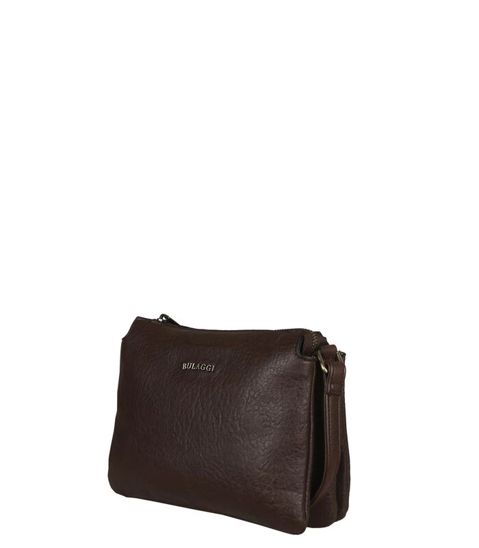 Cracky Crossbody Tas - Donker Bruin 2 Cracky Crossbody Tas - Donker Bruin - Afbeelding 2