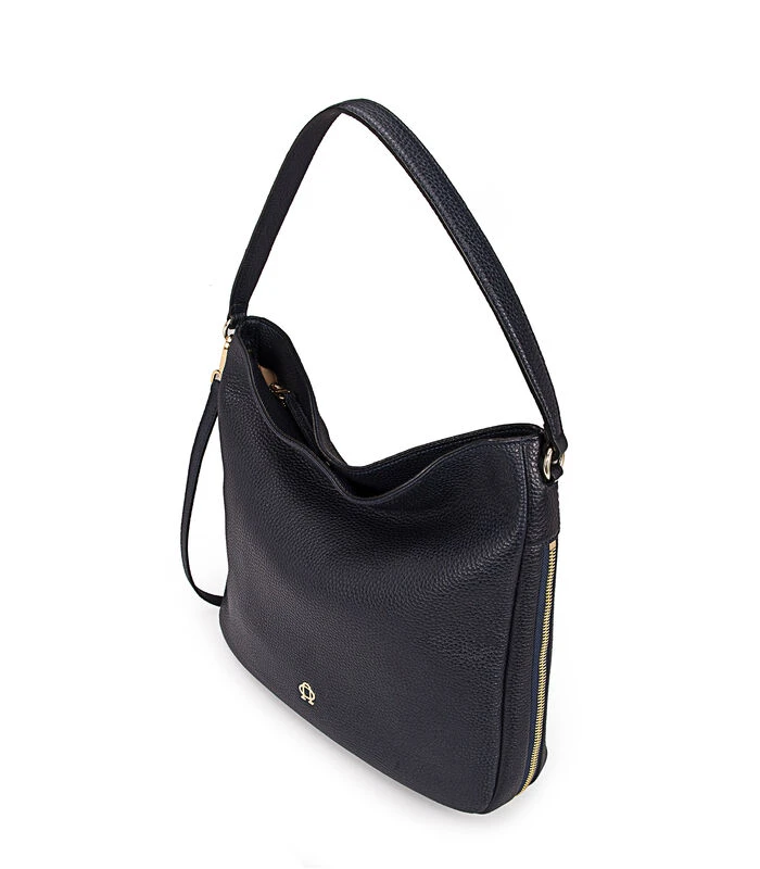 Lederen Handtas Jody Zwart 4 Lederen Handtas Jody Zwart - Afbeelding 4