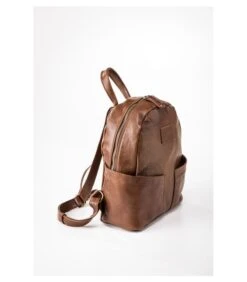 Leren Rugzak Van Lamsleer Bruin 11 Leren Rugzak Van Lamsleer Bruin -Hexagona winkel 36afe5596fb24db39b7328ee7b3e0d7a