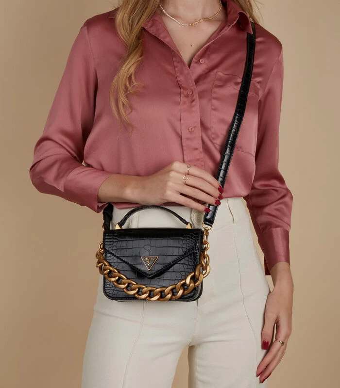 Guess Handtas Zwart HWCB86-64780-BLA 2 Guess Handtas Zwart HWCB86-64780-BLA - Afbeelding 2