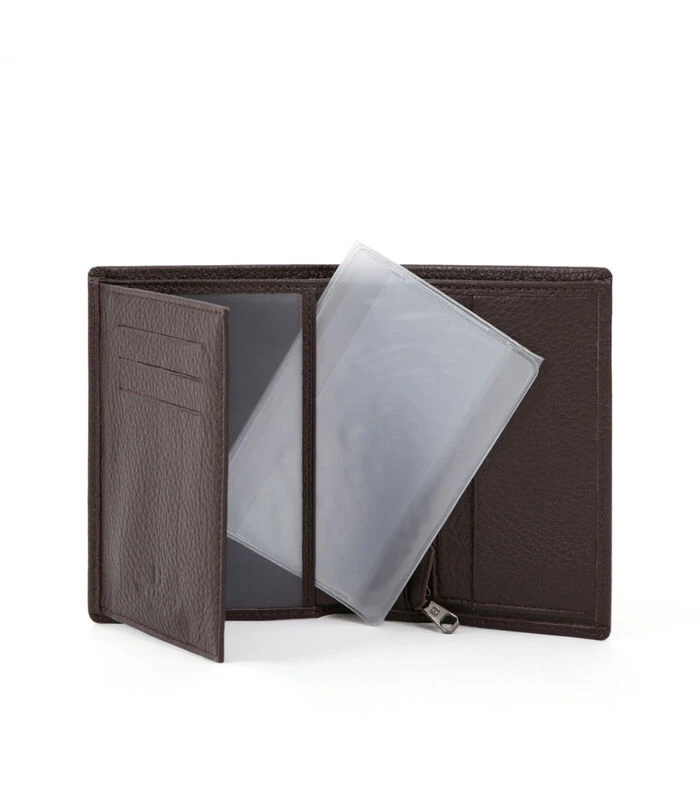 Hexagona Portefeuille Europees Formaat In Kalfsleder ENCORE 2 Hexagona Portefeuille Europees Formaat In Kalfsleder ENCORE - Afbeelding 2