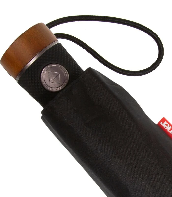 ISOTONER Deluxe Paraplu X-TRA SOLIDE Zwart 5 ISOTONER Deluxe Paraplu X-TRA SOLIDE Zwart - Afbeelding 5