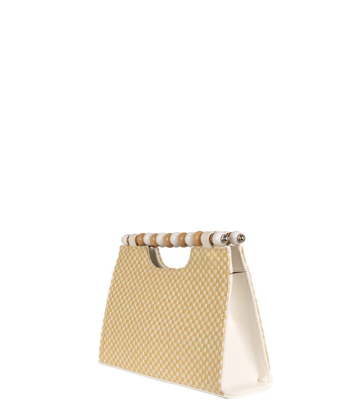 Tina Clutch - Wit 2 Tina Clutch - Wit - Afbeelding 2