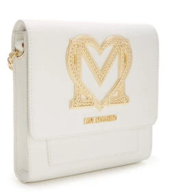 LOVE MOSCHINO Clutch Wit JC4381PP0EKM0100 -Hexagona winkel 3ce13c2a55b04456b58e8ba12664ded4