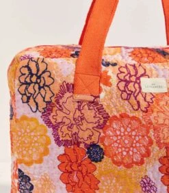 Grote Geüpcyclede Katoenen Weekendtas MALAI 5 Grote Geüpcyclede Katoenen Weekendtas MALAI -Hexagona winkel 43680c70856140cbb077f9a5f99bcb37