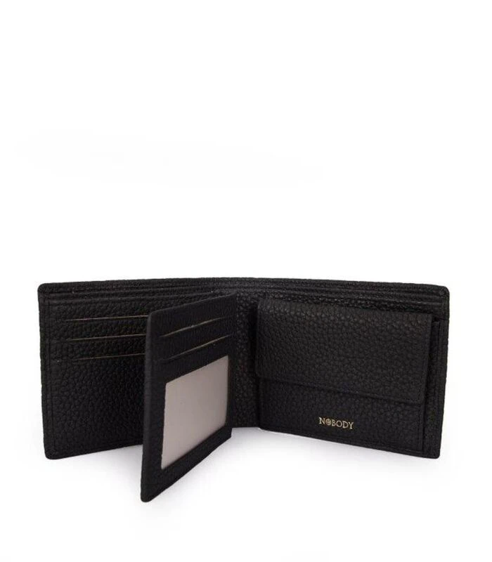 Lederen Portefeuille Dean Zwart 4 Lederen Portefeuille Dean Zwart - Afbeelding 4