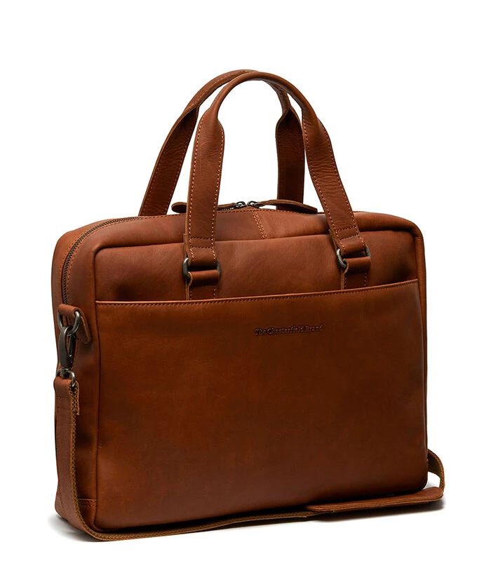 Aktetas Cognac C40.107431 2 Aktetas Cognac C40.107431 - Afbeelding 2