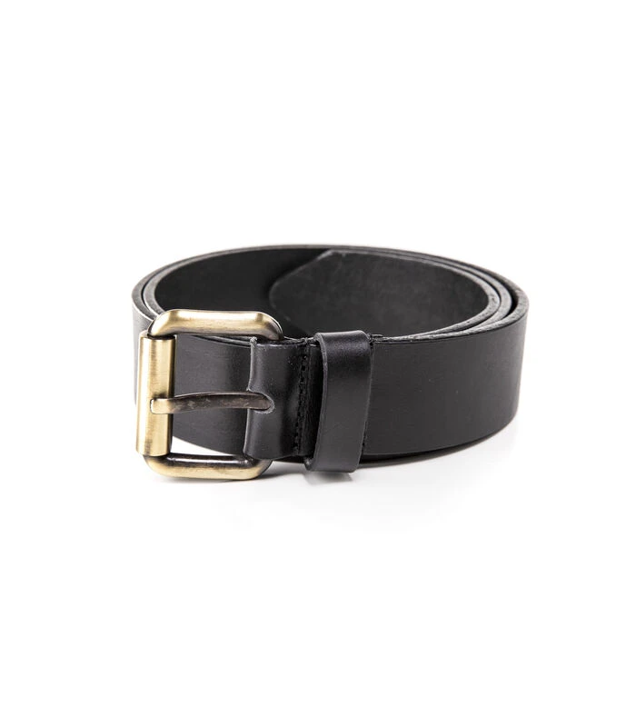 Leren Riem Zwart Maat XL 2 Leren Riem Zwart Maat XL - Afbeelding 2