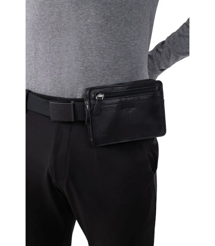 Hexagona Riemtasje In Kalfsleder SOFT 5 Hexagona Riemtasje In Kalfsleder SOFT - Afbeelding 5