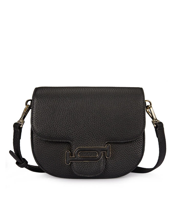 Lederen Handtas Eva Zwart 1 Lederen Handtas Eva Zwart