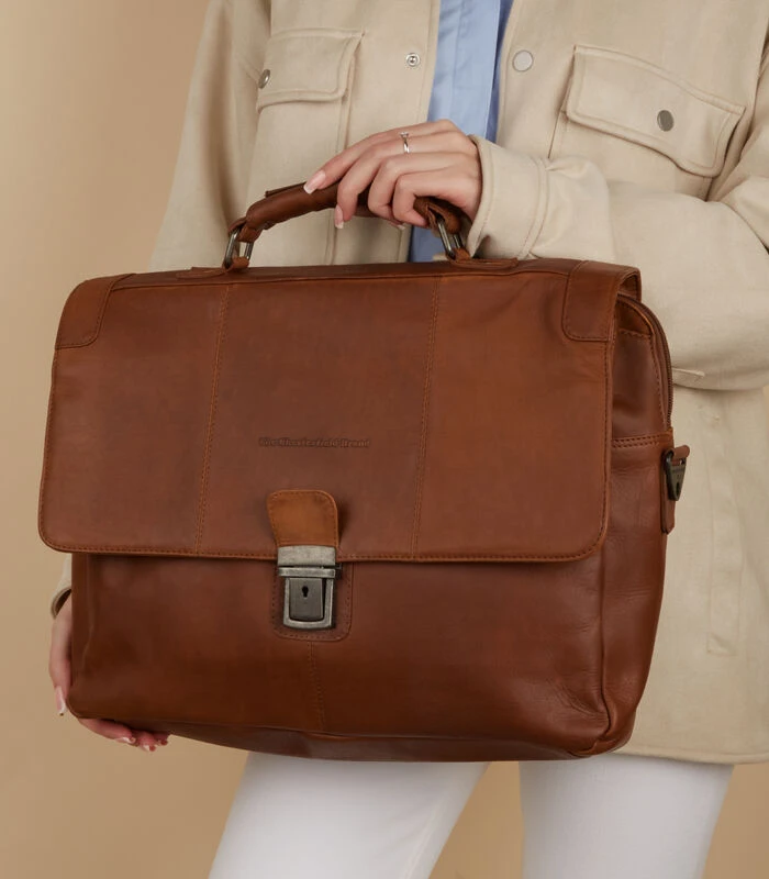 Laptoptas Cognac C40.106631 2 Laptoptas Cognac C40.106631 - Afbeelding 2