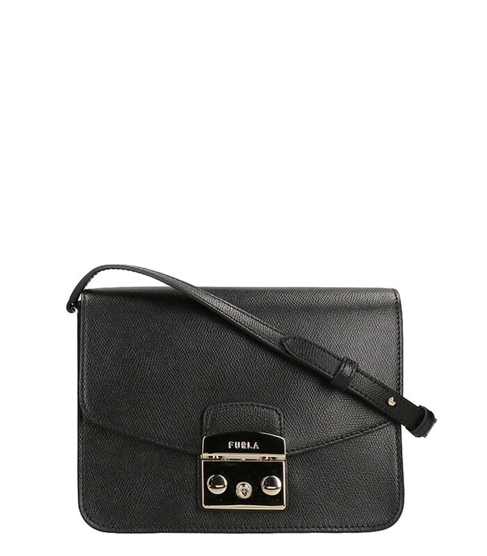 Furla Metropolis S Crossbody Nero 1 Furla Metropolis S Crossbody Nero