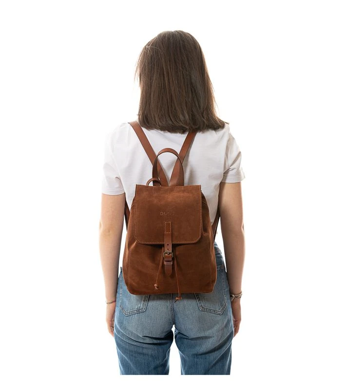 Leren Rugzak Suède Mod 226 2 Leren Rugzak Suède Mod 226 - Afbeelding 2