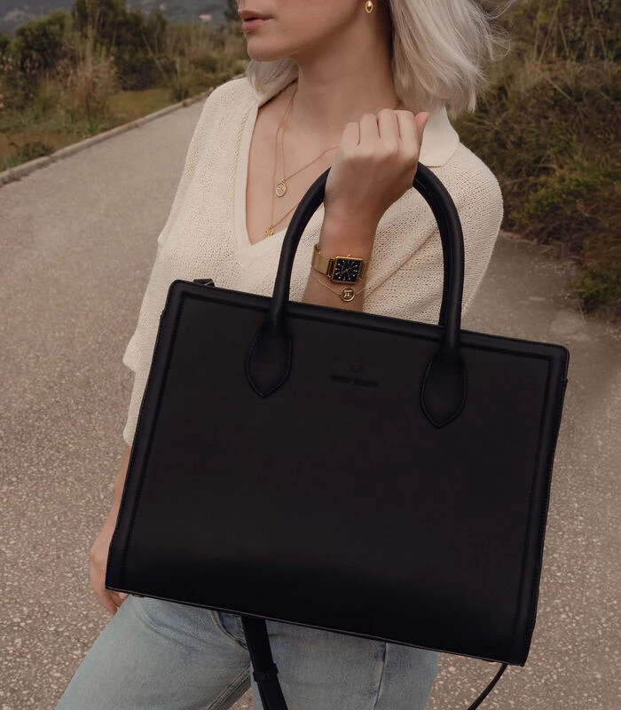 Essential Bag Shopper Zwart VH25017 2 Essential Bag Shopper Zwart VH25017 - Afbeelding 2